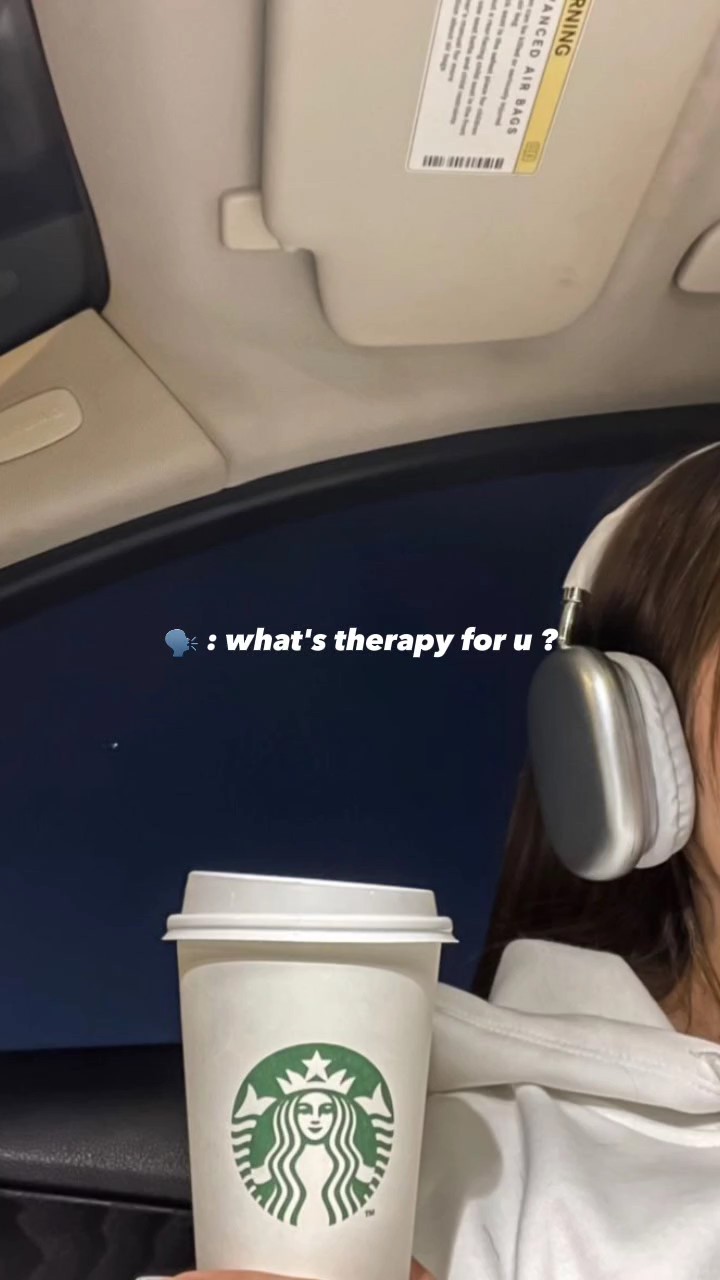 therapy for u ? >>