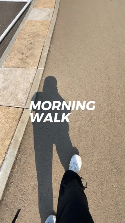Caminata matutina
