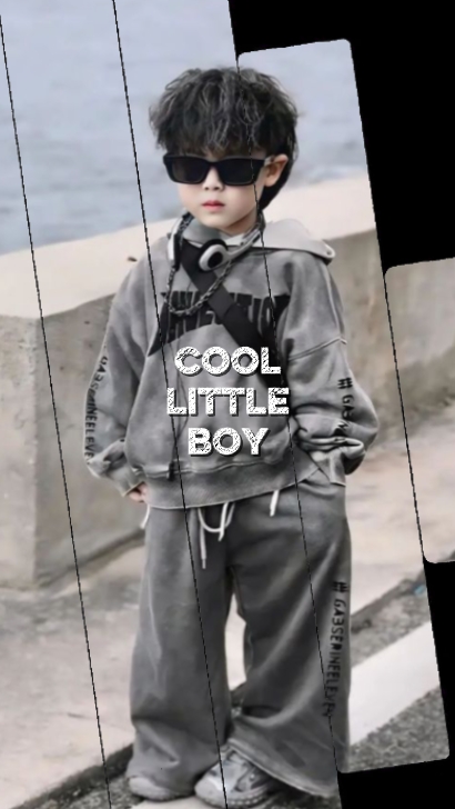 Cool little boy