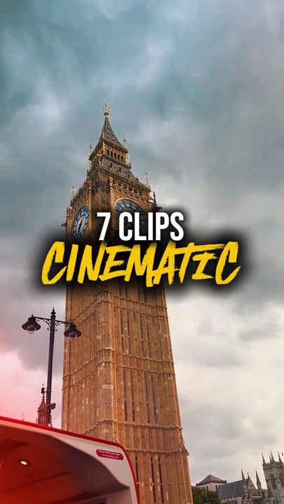 7 clipes cinematográficos