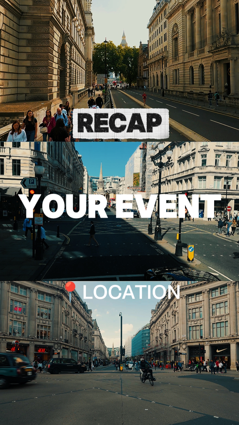 YOUR EVENT RECAP
