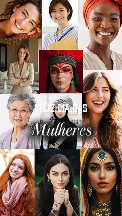 Feliz Dia da Mulher