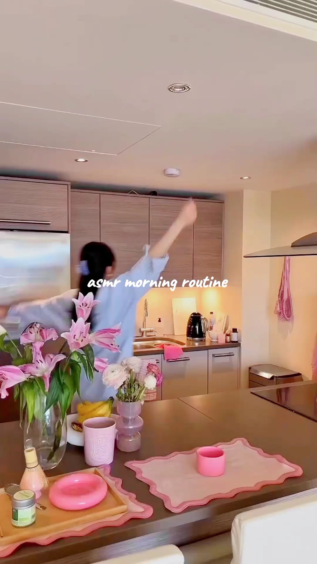 asmr sabah rutini