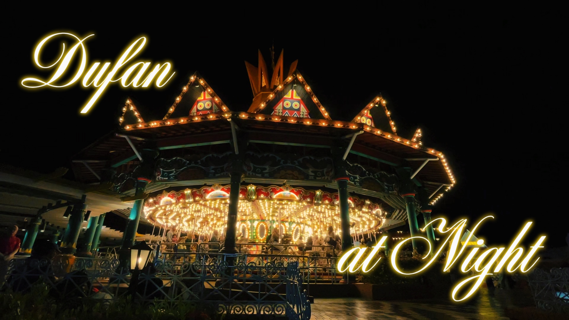 Theme park night 