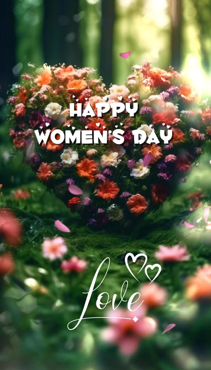 Feliz dia da mulher