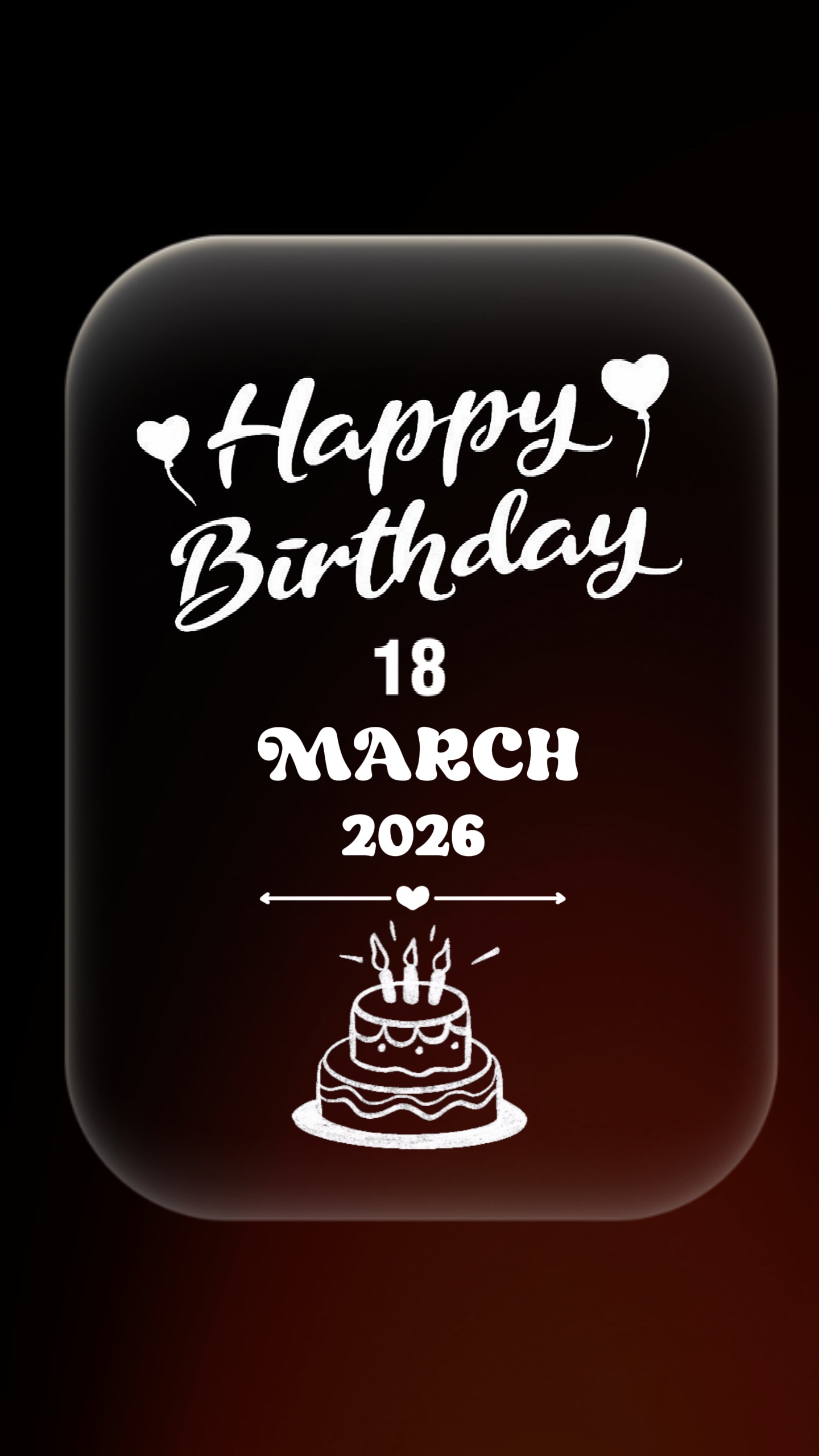HBD BESTIE 18 MARS