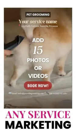 Pet grooming service