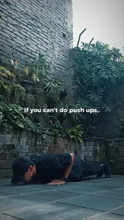 Can't do push ups?