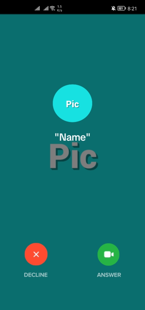 papasok na video call 
