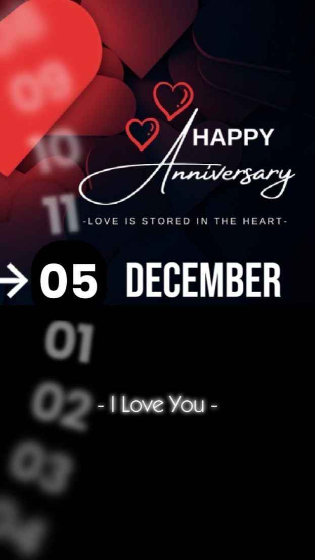 ANNIV 05 DE DEZEMBRO. 