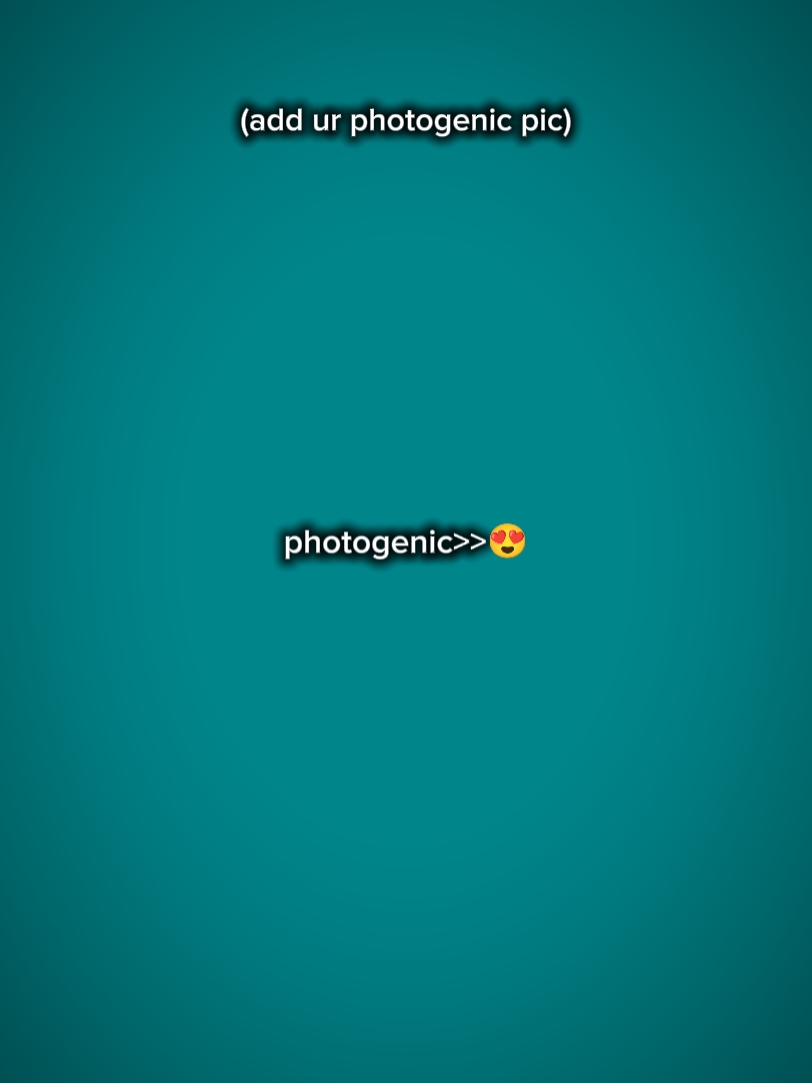 photogénique 