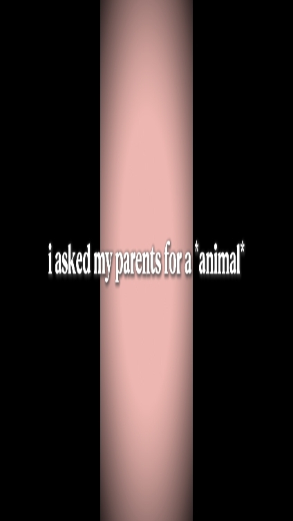 J'ai demandé à mes parents 
