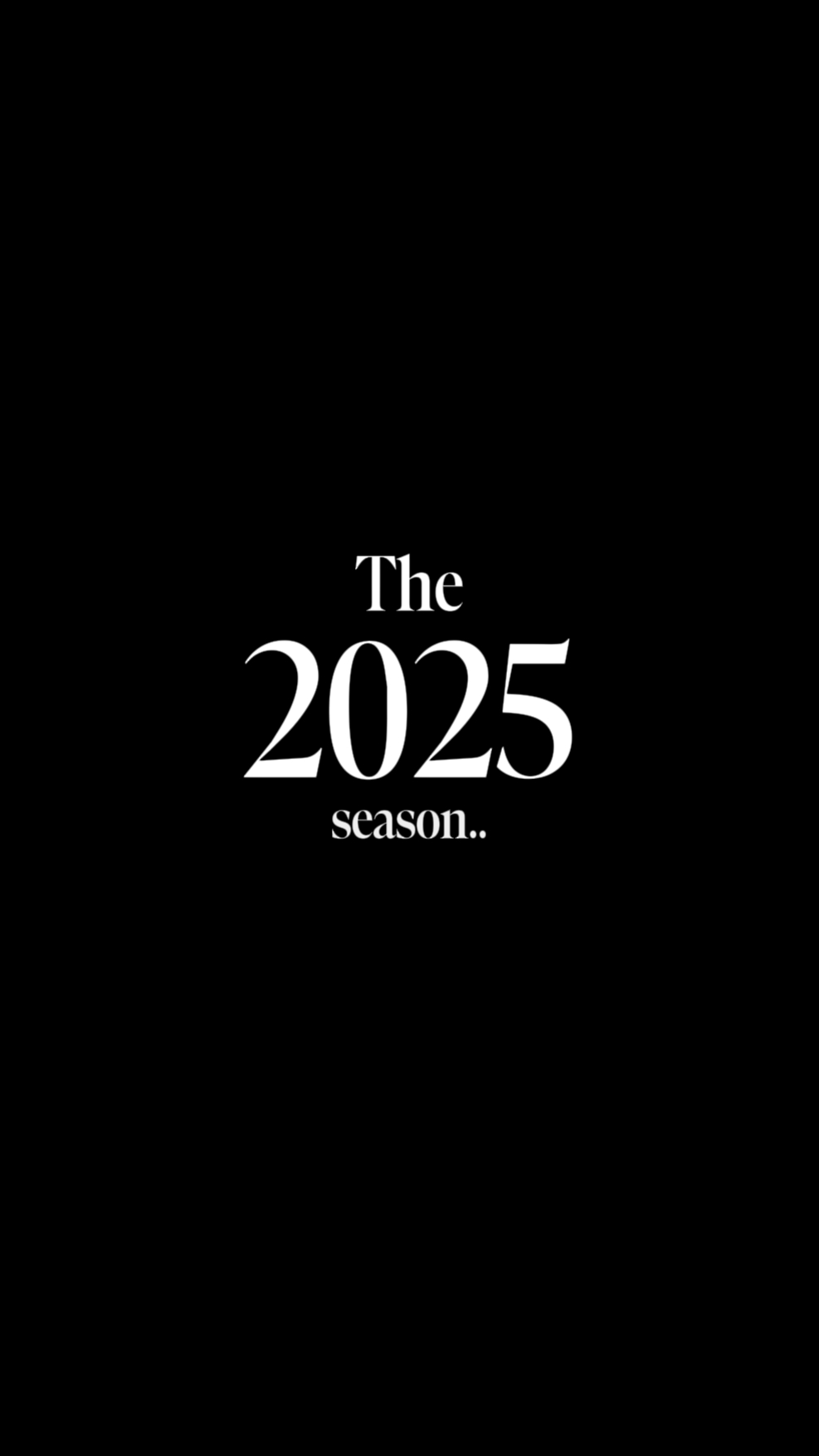 la saison 2025 