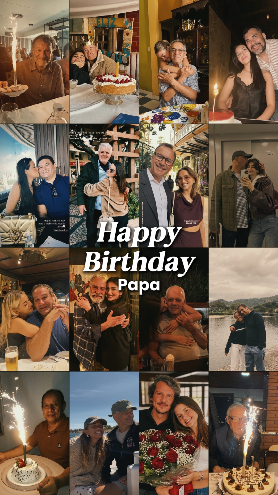 FELIZ ANIVERSÁRIO PAPAI