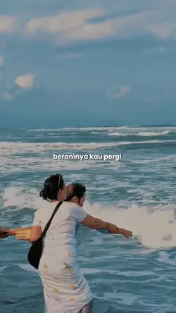 beraninya kau pergi 