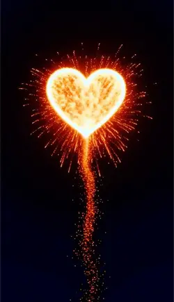 Heart Firework