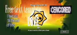 Free pro text templa