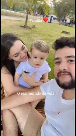 Minha família.