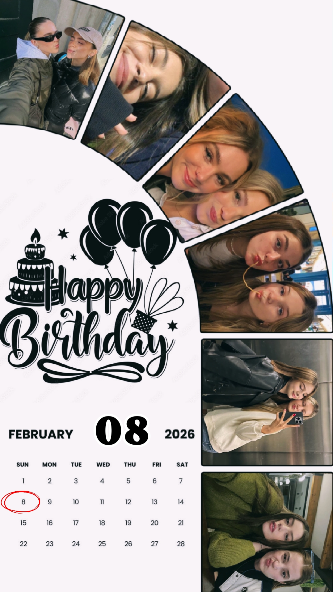 CUMPLEAÑOS 08 DE FEBRERO