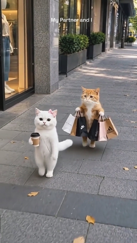 Chat drôle