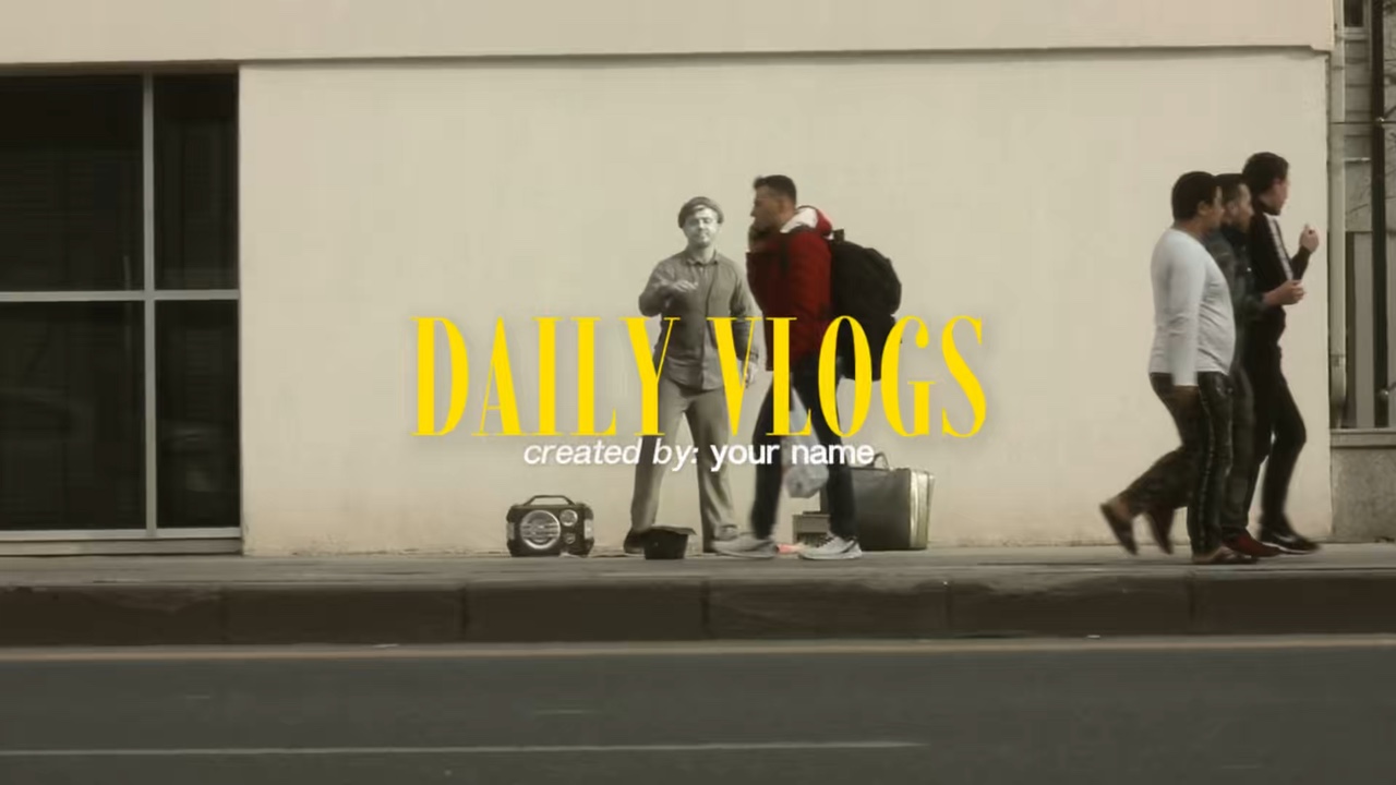 Vlogs diarios 16: 9