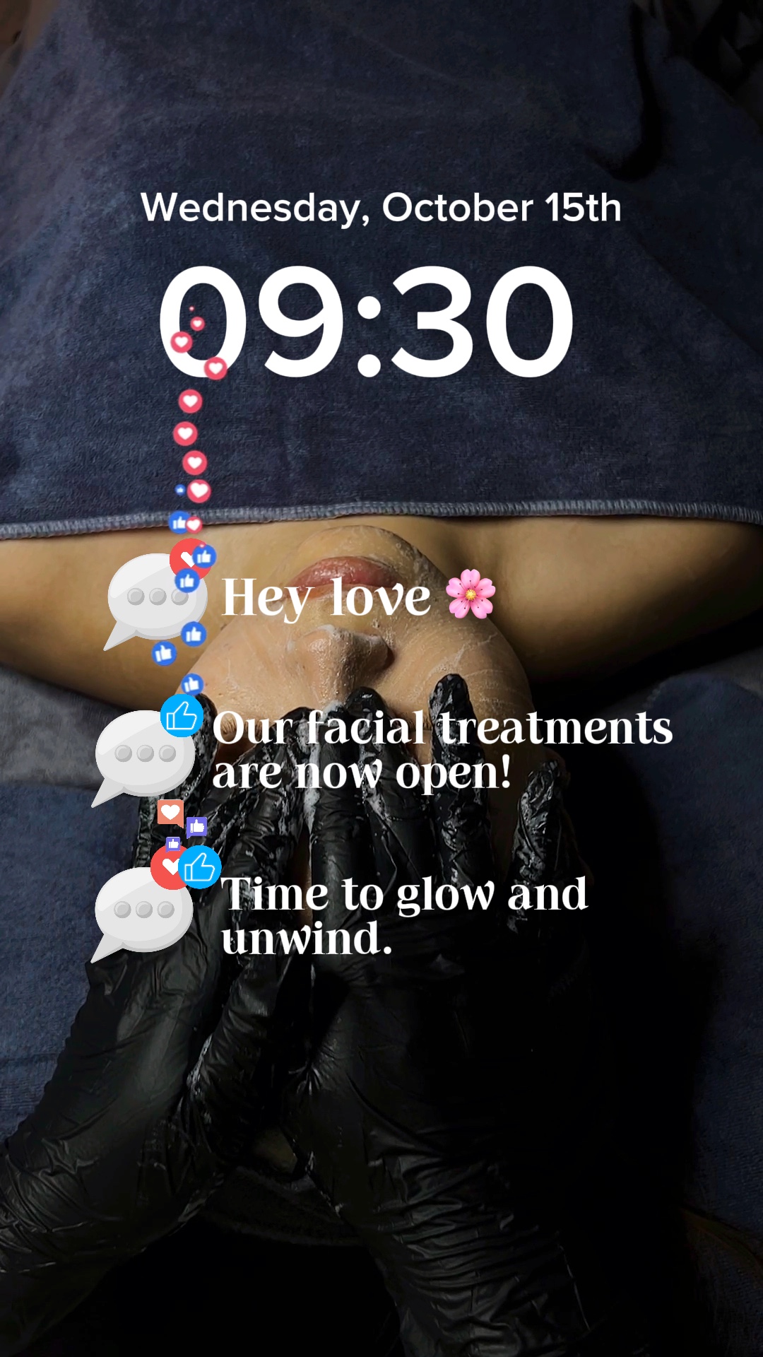 Facial Time Babe💆🏻‍♀️