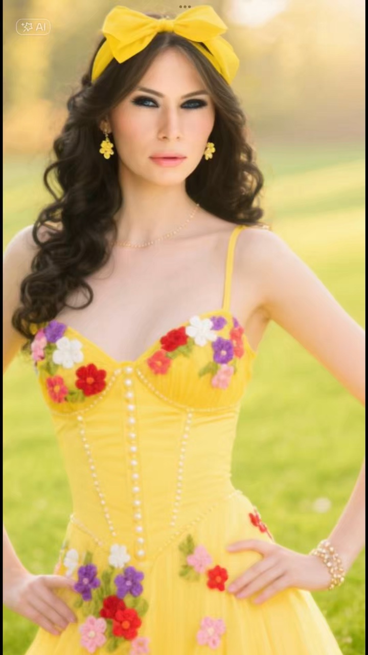 Vestido amarelo 