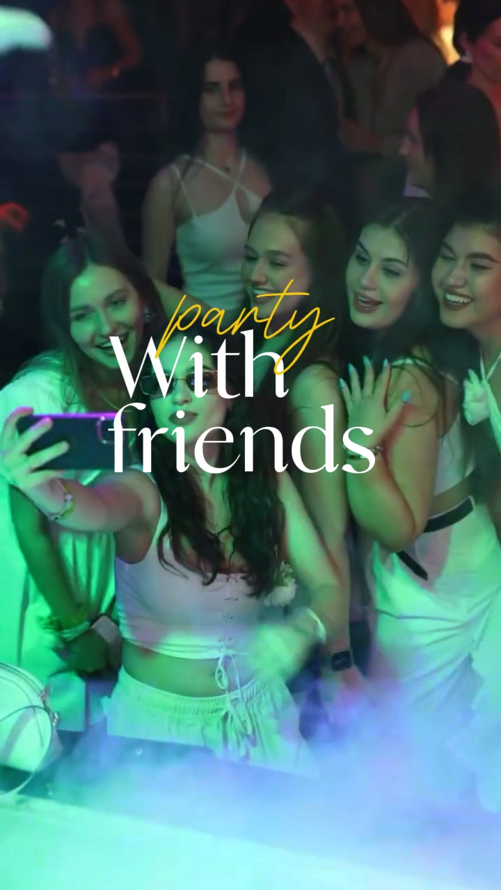 Party mit Freunden