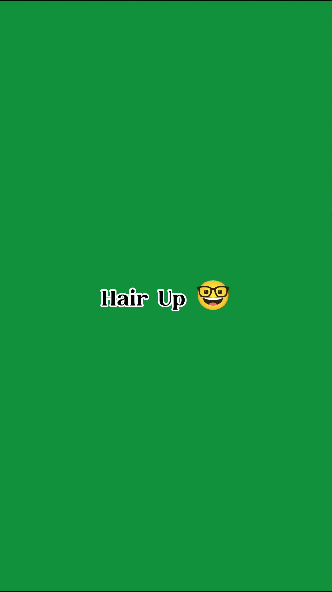 cheveux relevés