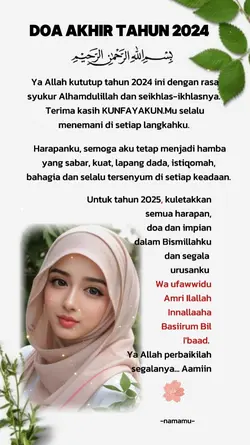 doa akhir tahun
