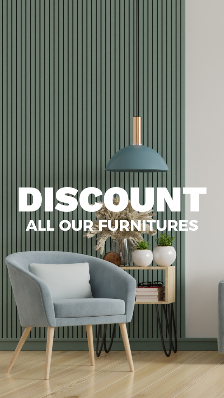 Home Furniture Black Friday Bright Style Product Display