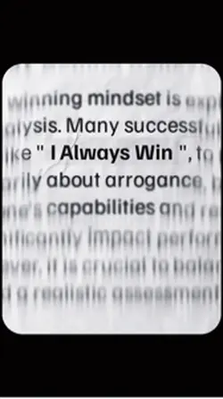 I ALWAYS WIN