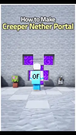 creeper portal mc