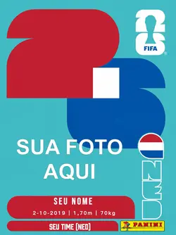 Figurinha Holanda