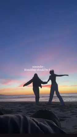 friendship should be