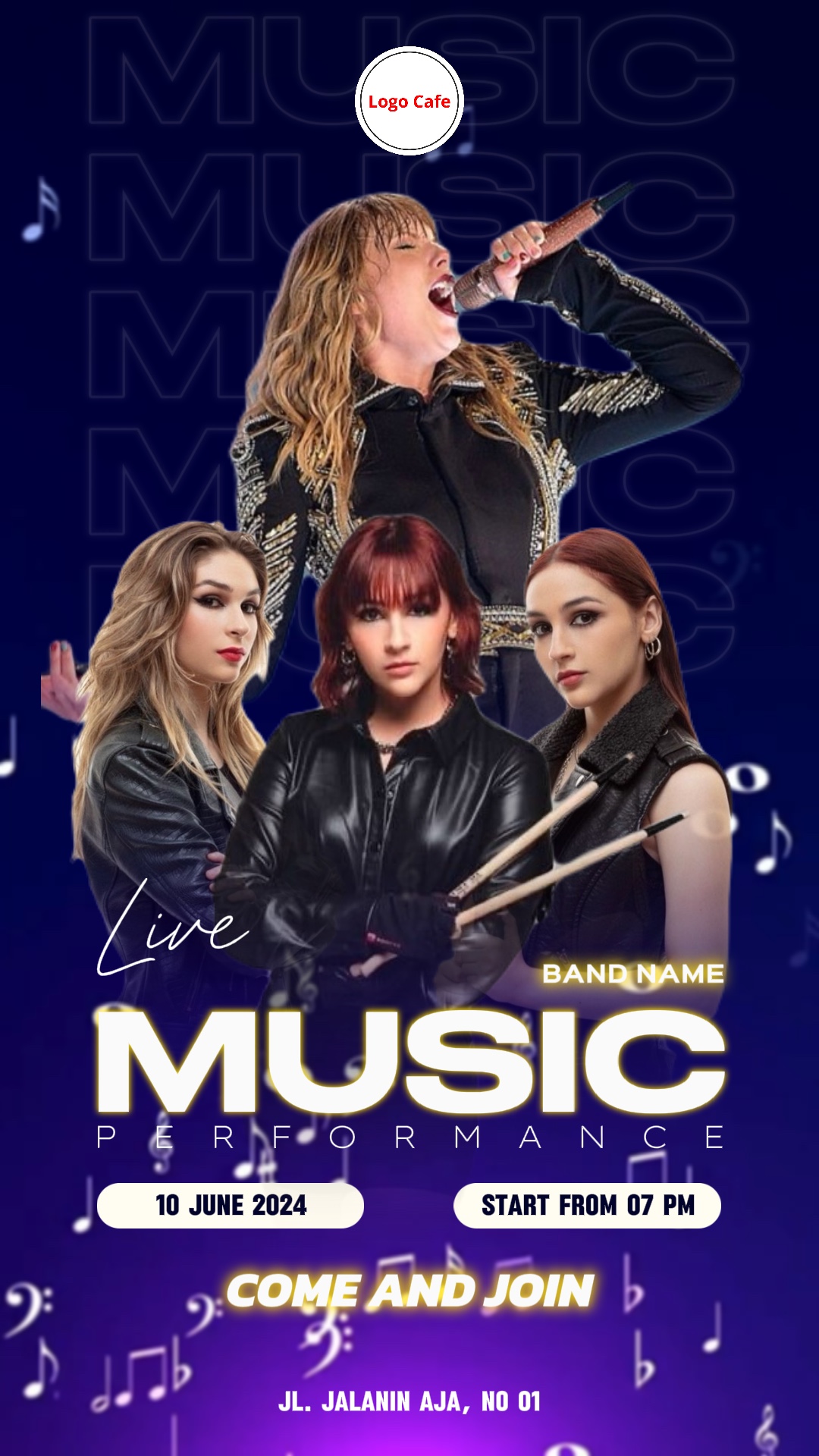 Música ao vivo A4