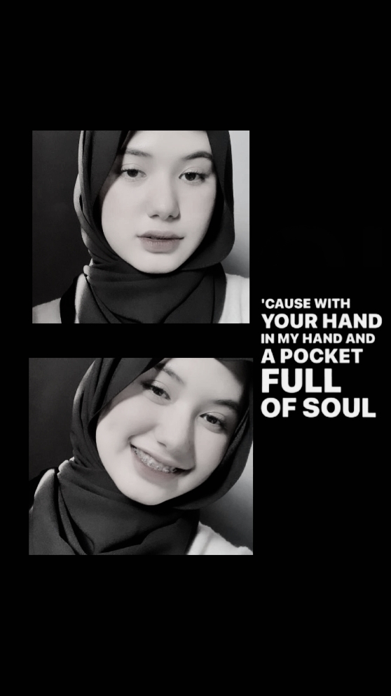 2 foto hitam putih 