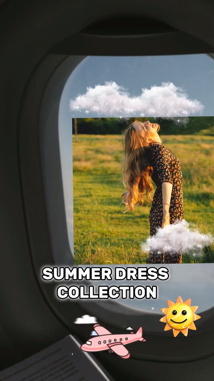 Exibição de vestido de verão, estilo leve - estilo Tik Tok
