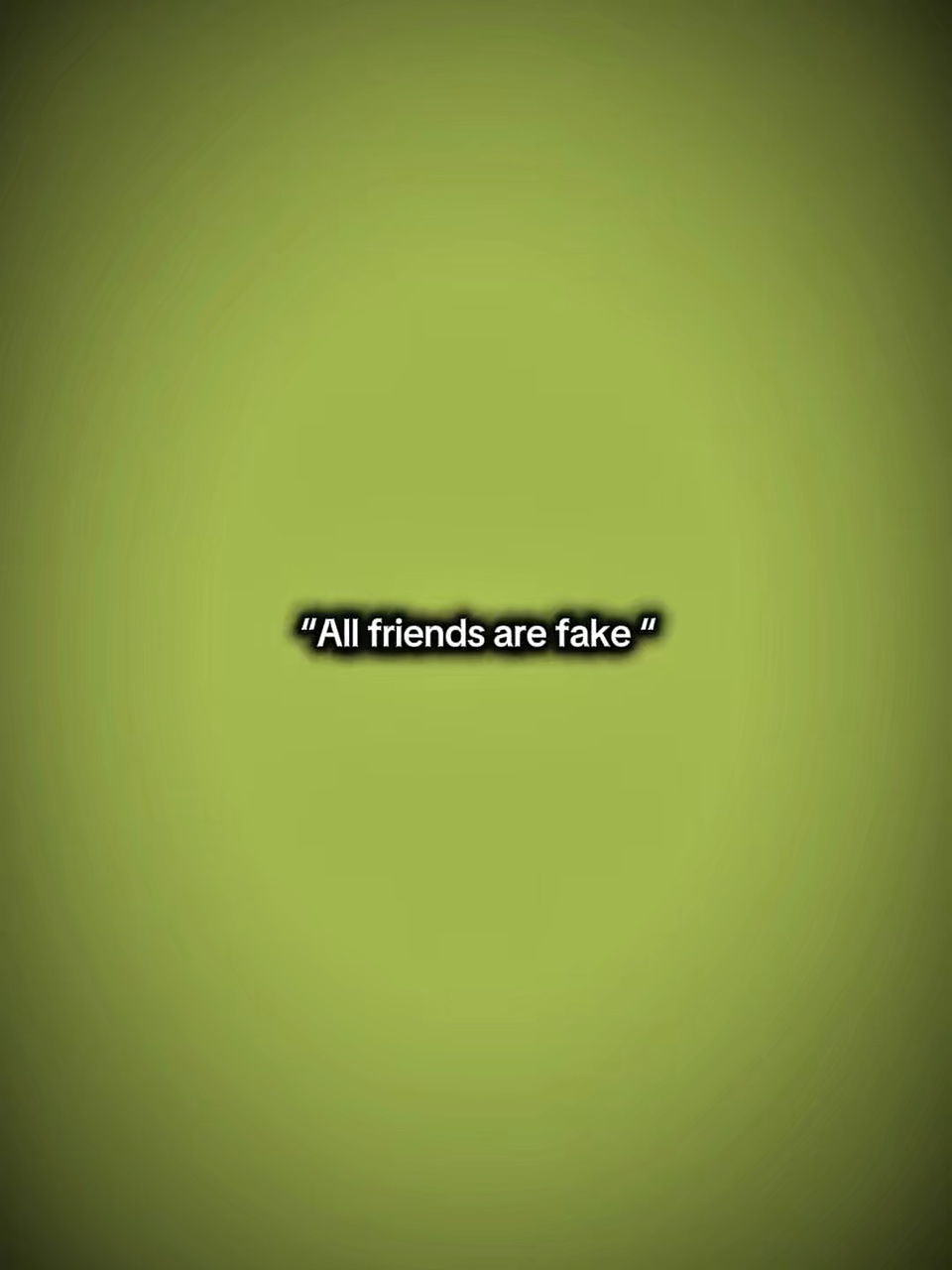 Todos los amigos son falsos