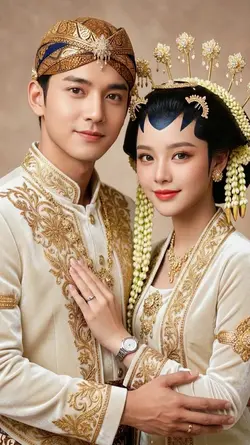ai prewedd couple