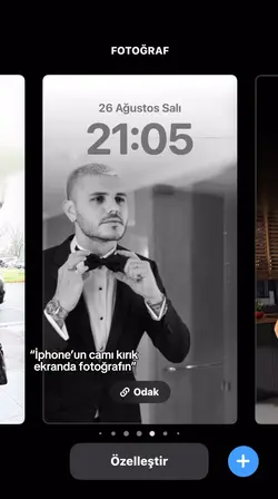 ekranda fotografın