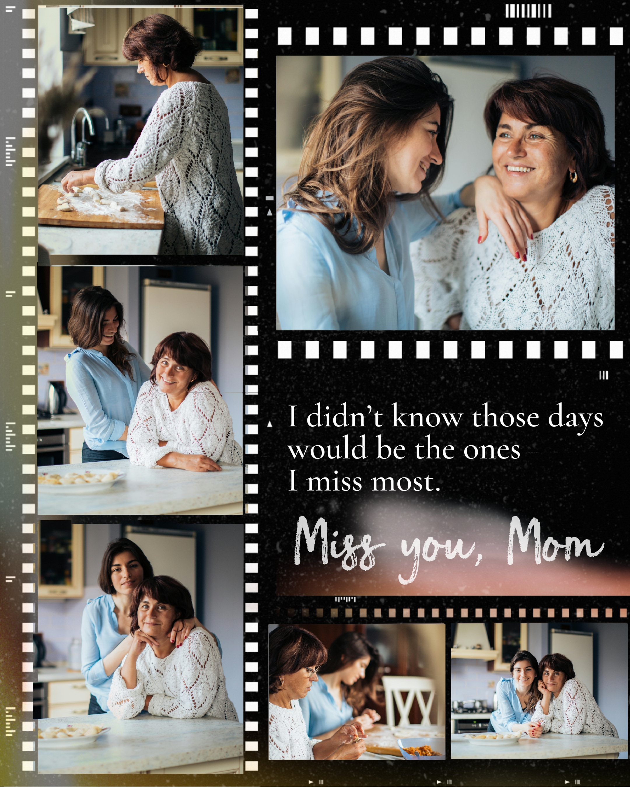 Te extraño mamá
