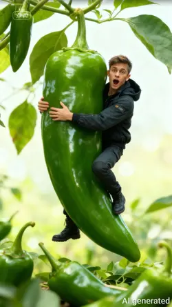 Climb a giant chili