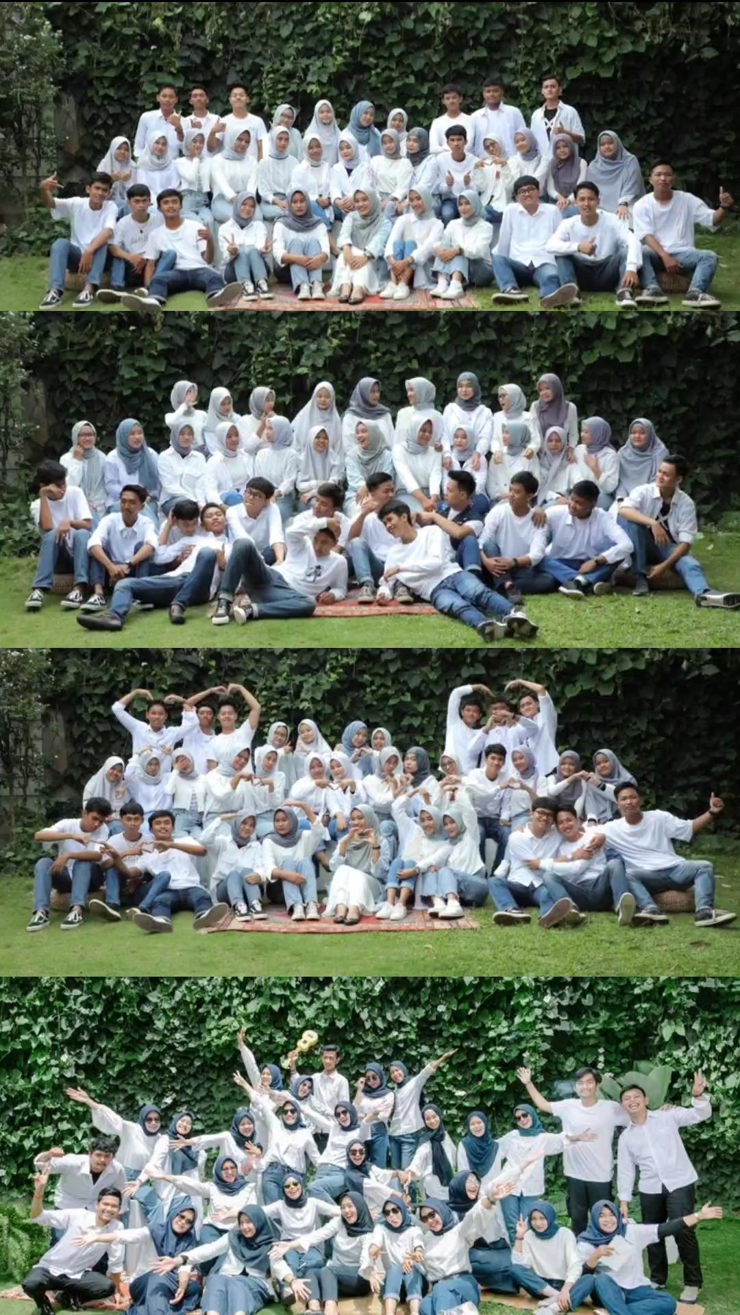 4 fotos sekelas