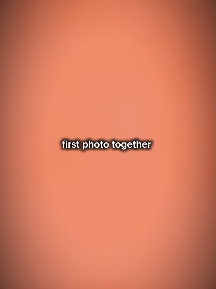 Primera foto juntos