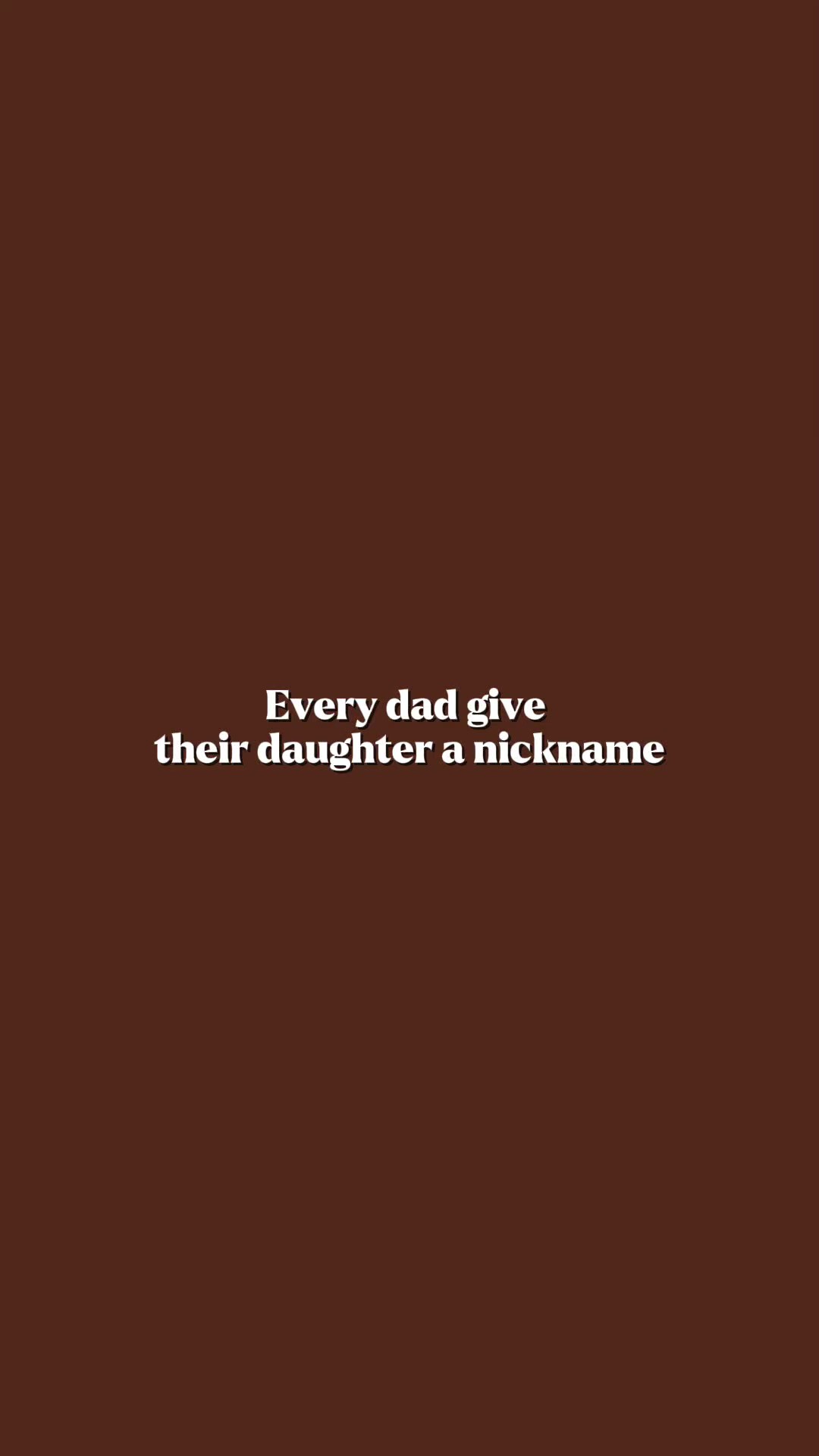 nickname