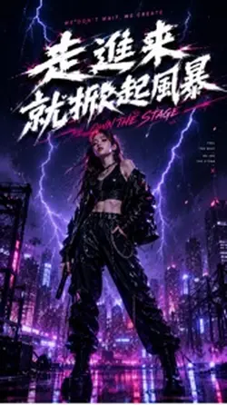 走進來就掀起風暴