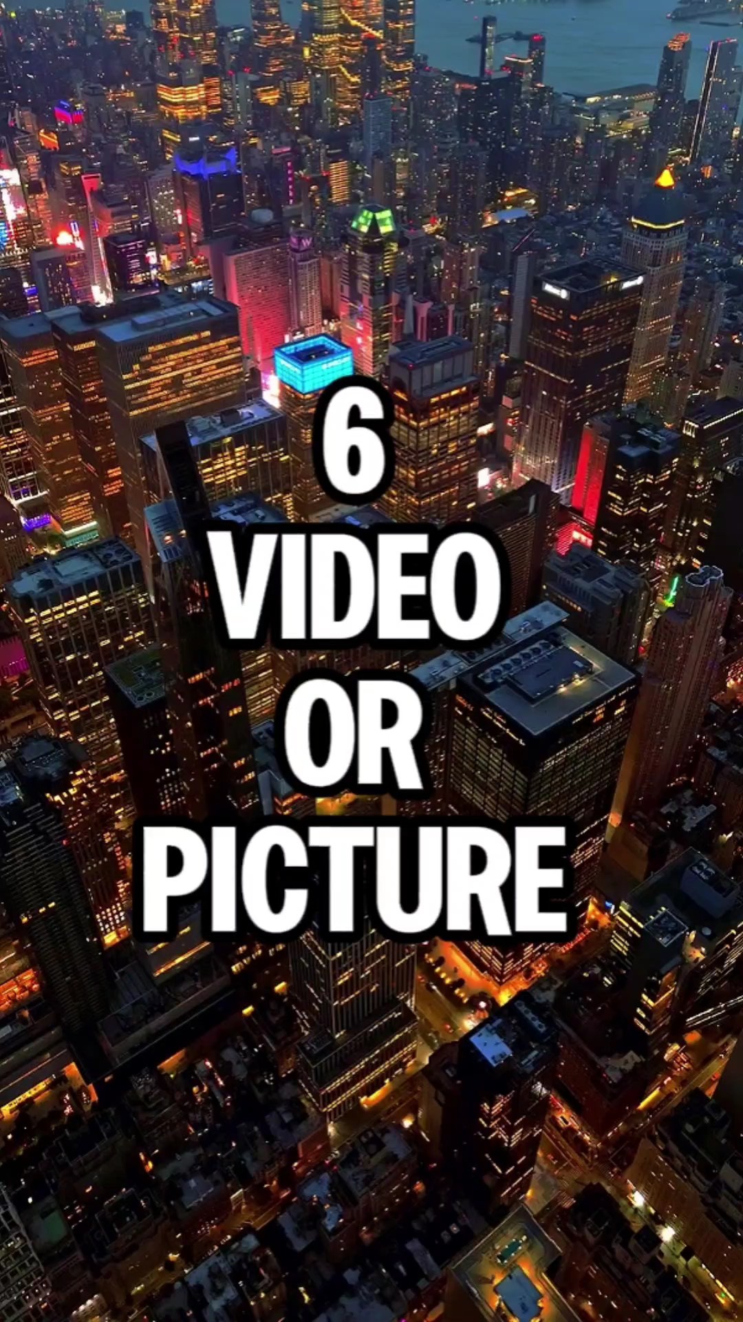 6 video atau foto