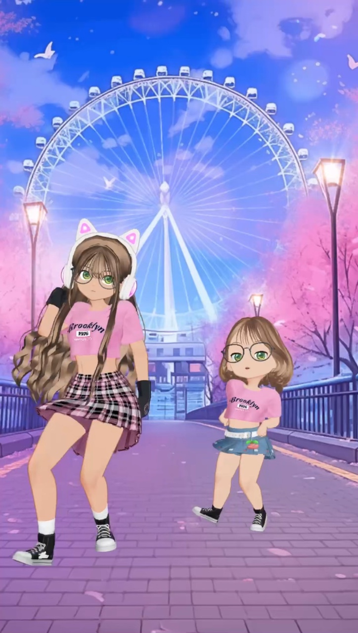 Dancing wid my sis 