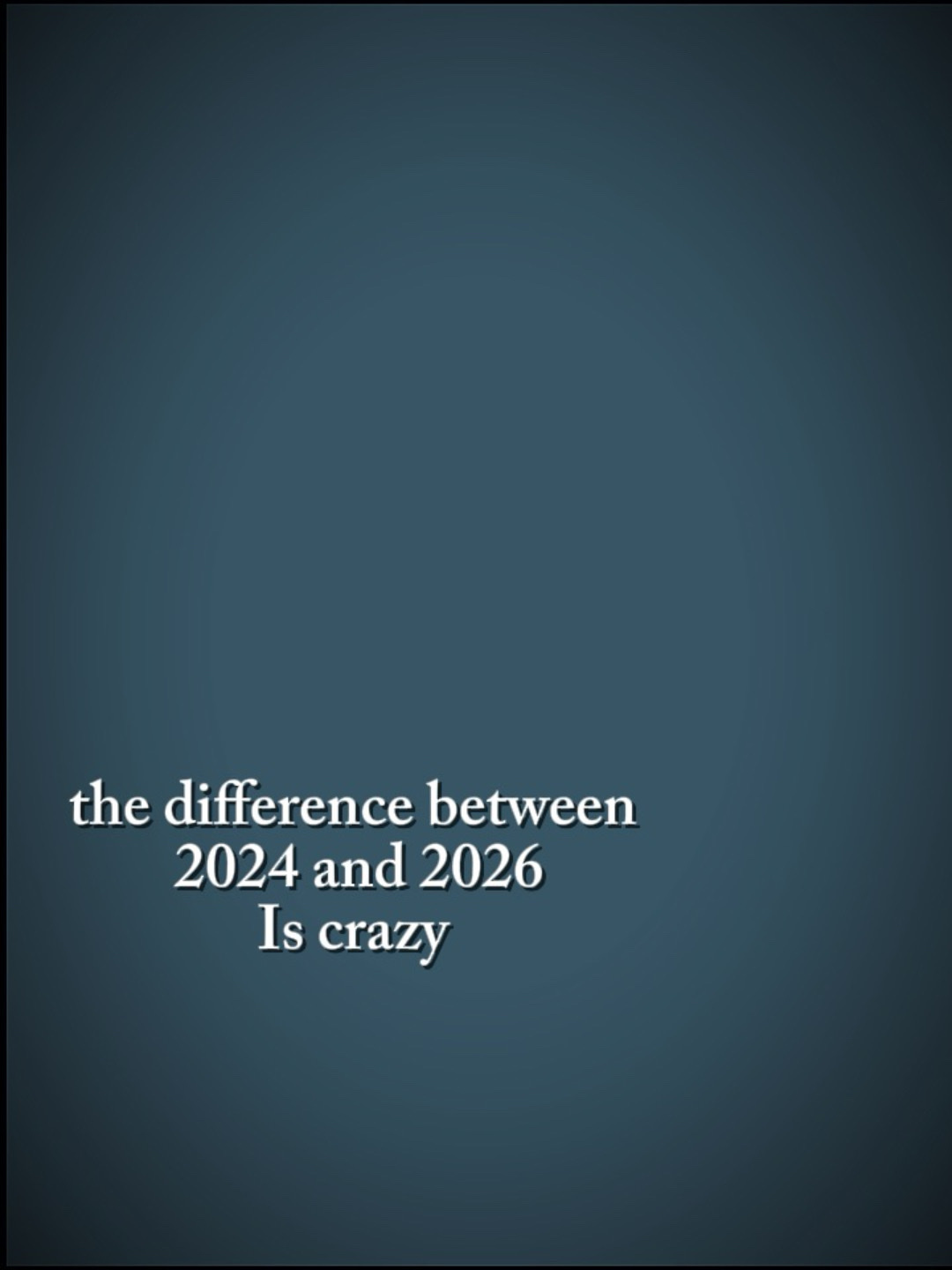 2024 and 2026 crazy 